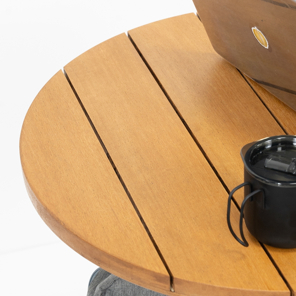 Wood table wood top